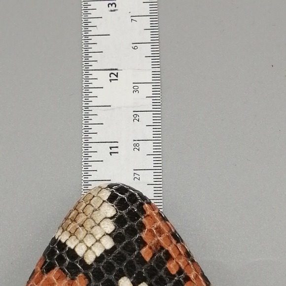 Madewell Shoes Womens Remi Snake Embossed Leather Mule Spiced Cider 6.5 NEW - Picture 3 of 10